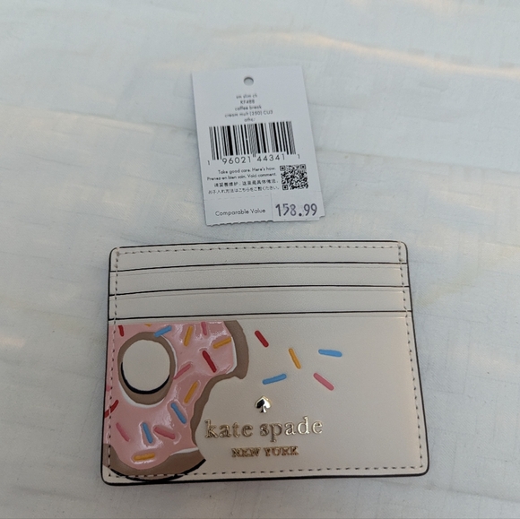 Kate Spade Donut Card Holder - Picture 4 of 5